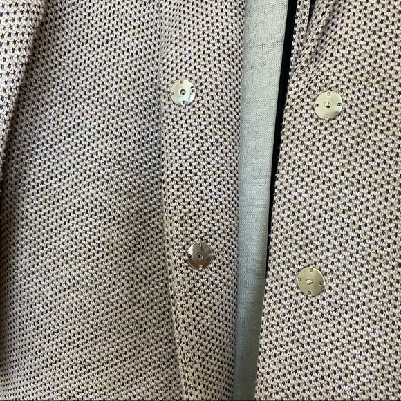 Topshop | Textured Knit Coat in Nude • 4 US - Picture 8 of 16